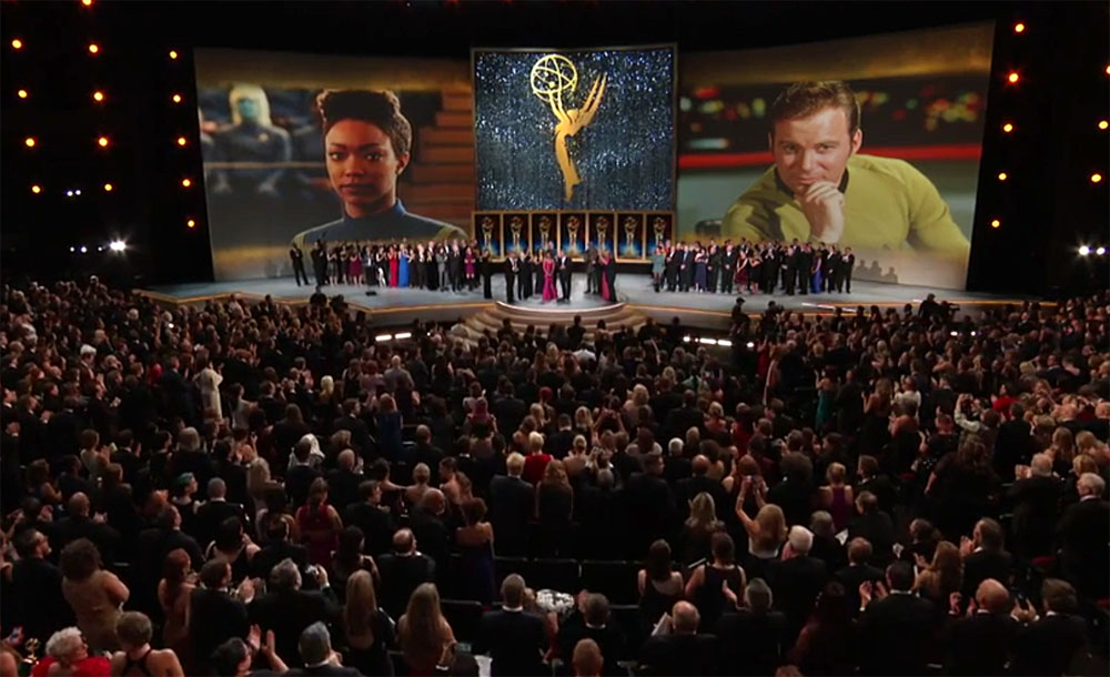 Krásné video z předávání Emmy – Star Trek získal Governors Award