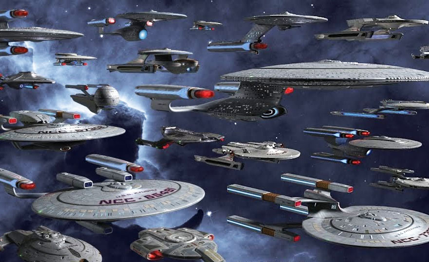 Koľko lodí slúžilo vo Hviezdnej flotile v jednotlivých časových obdobiach?