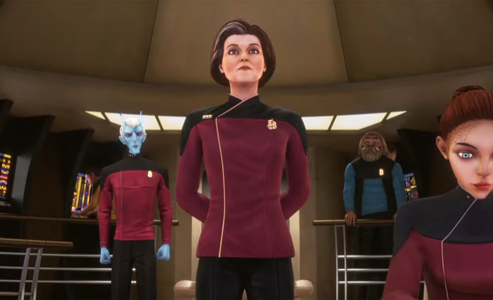Kate Mulgrew vidí po skončení Picarda možnost návratu do role Janewayové ve hraném seriálu
